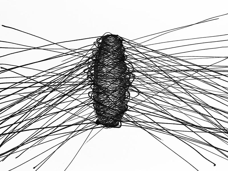 Manu Kiss - Out Of Lines - Zeichnung